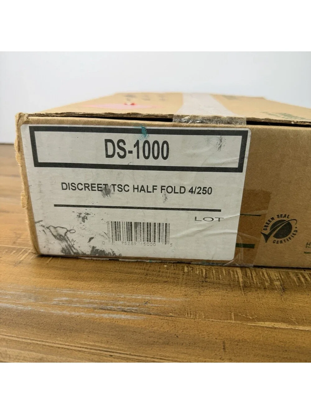 NEW Health Gards DS-1000 Half Fold Toilet Seat Covers 1000 Count 4x250 Bulk